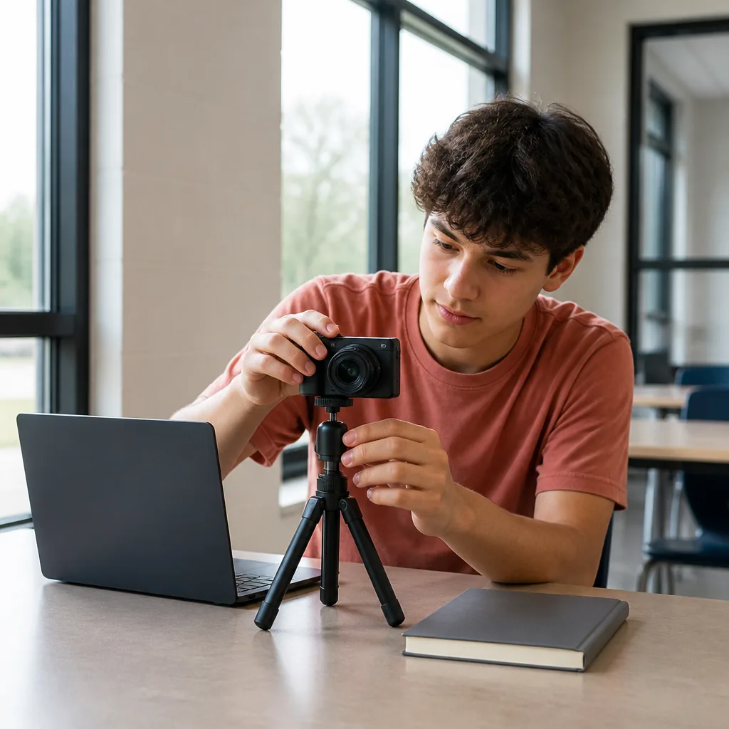 Présentation du Projet Action Média du collège André-Malraux à Paron